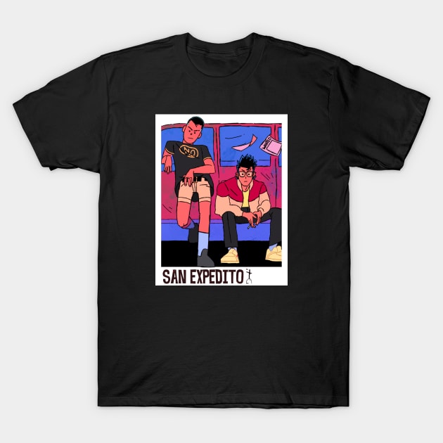 San Expedito T-Shirt by raulfigtree